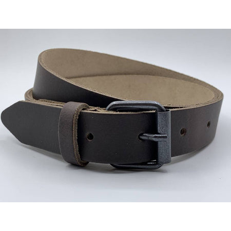 Bruine stoere kinderriem