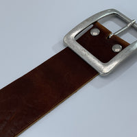 Cognac 5cm brede riem.
