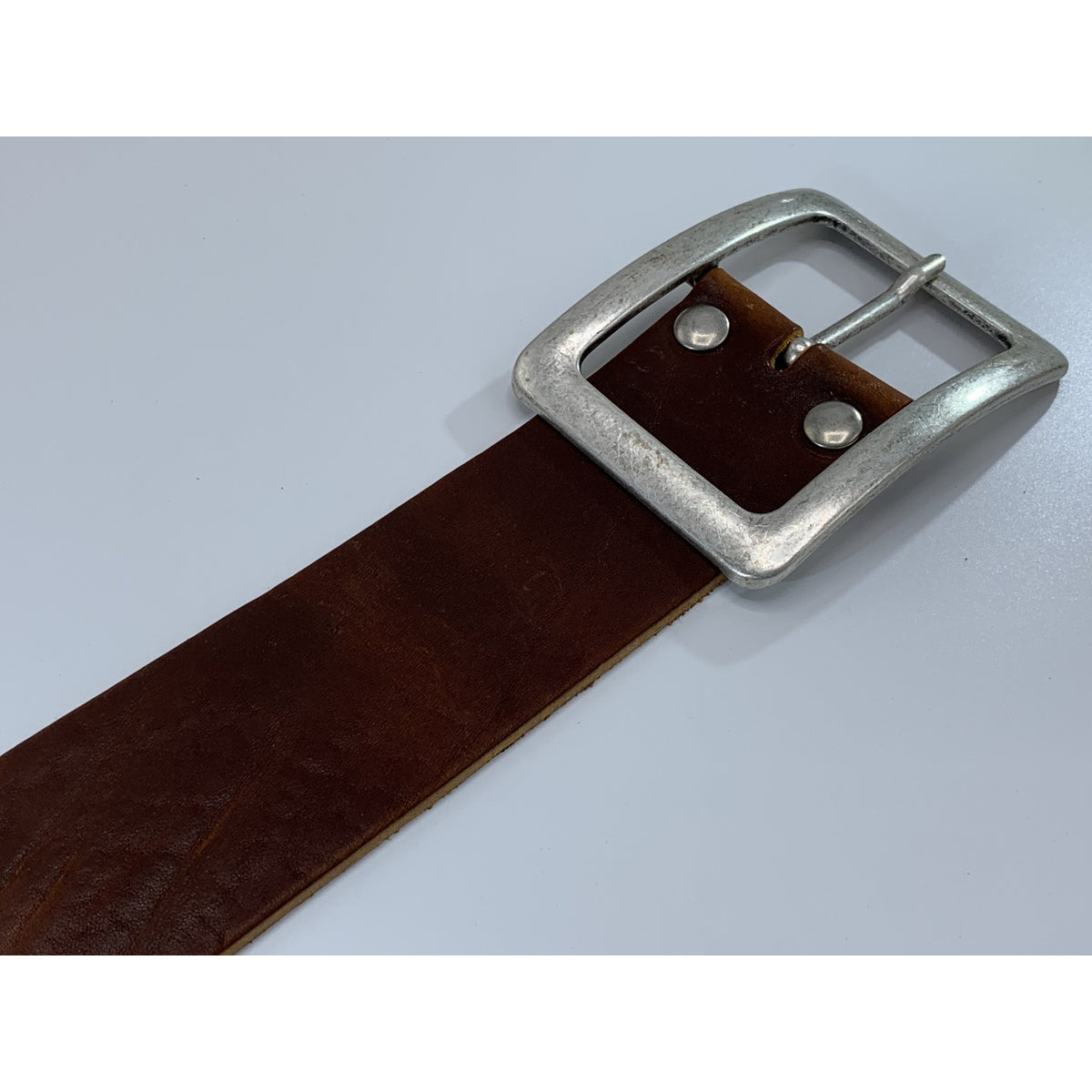 Cognac 5cm brede riem.