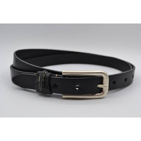zwarte 20mm brede riem met speelse lus