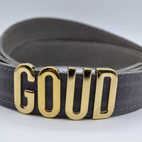 grijze Riem Voor letters 