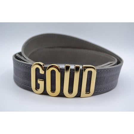 grijze Riem Voor letters 