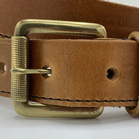 cognac riem met gave details.