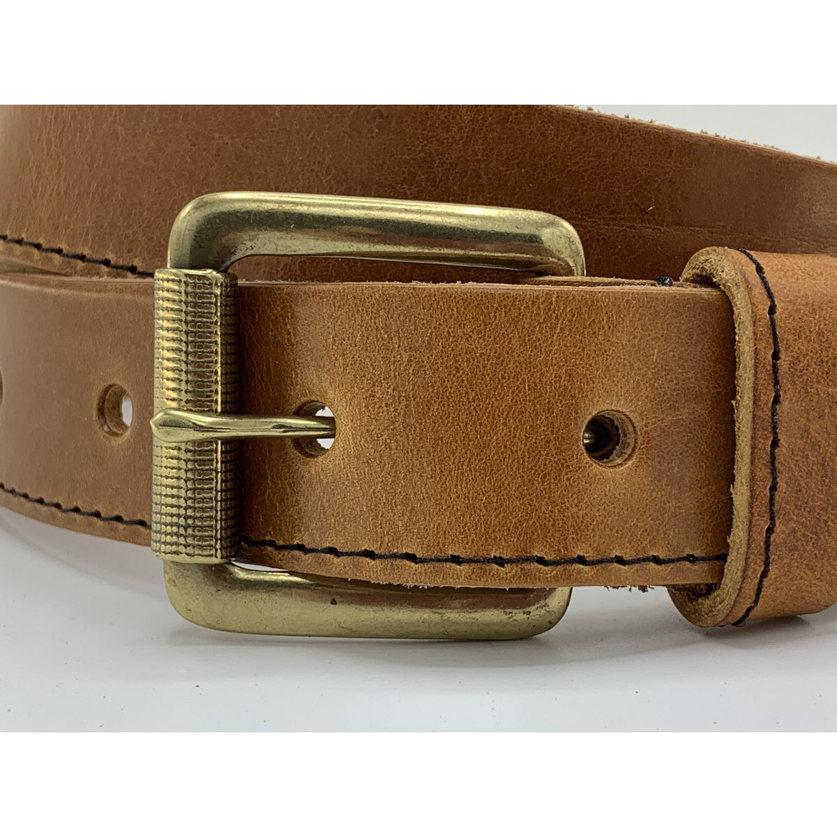 cognac riem met gave details.