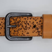 gelaserde cognac echt lederen riem 