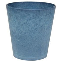 Kruidenrek met blauwe potjes
