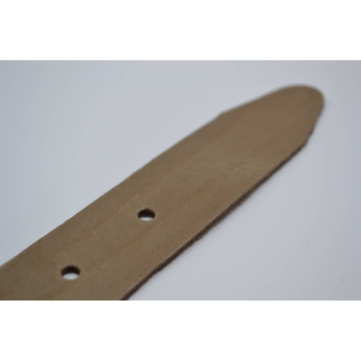 split lederen taupe kinder riem