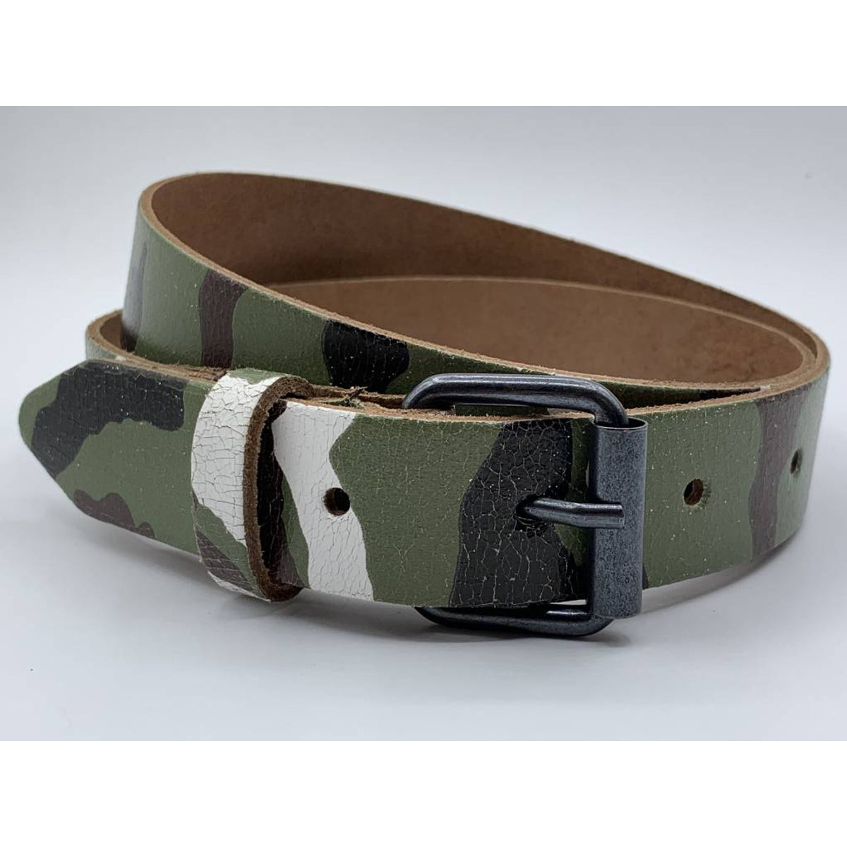 Kinderriem met camouflage print