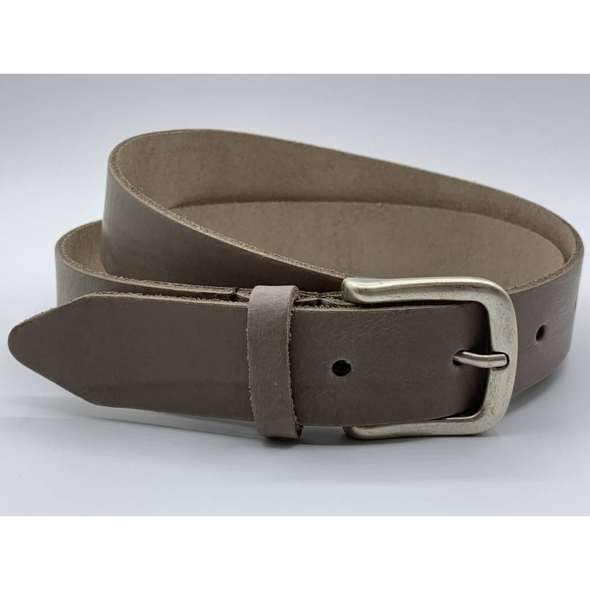 Taupe kinderriem 3cm breed.