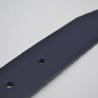 split lederen marine blauwe dames/heren riem