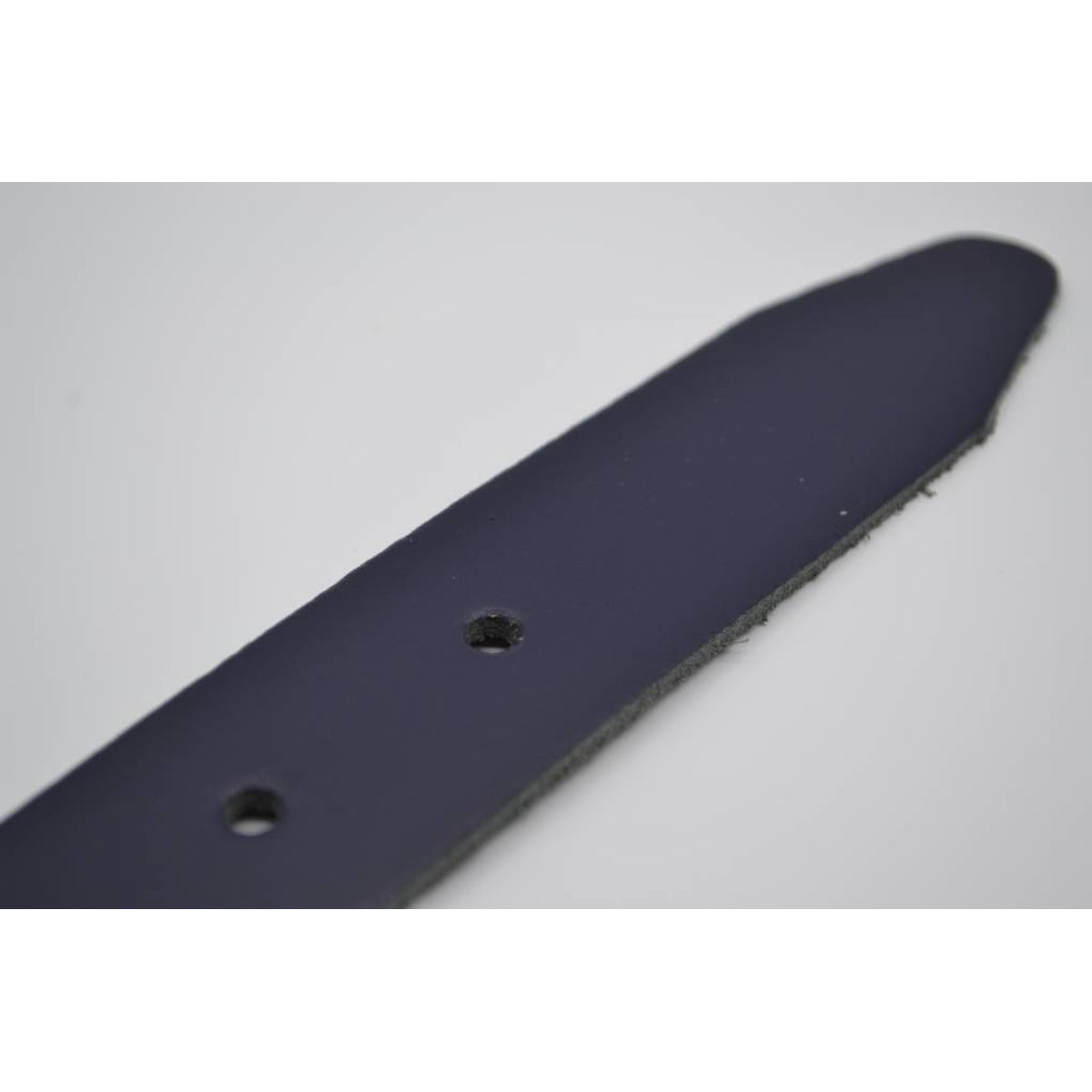 split lederen marine blauwe dames/heren riem