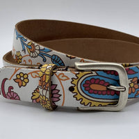 Paisley print kinderriem 3cm breed.