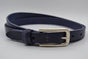 blauwe 20mm brede riem met speelse lus