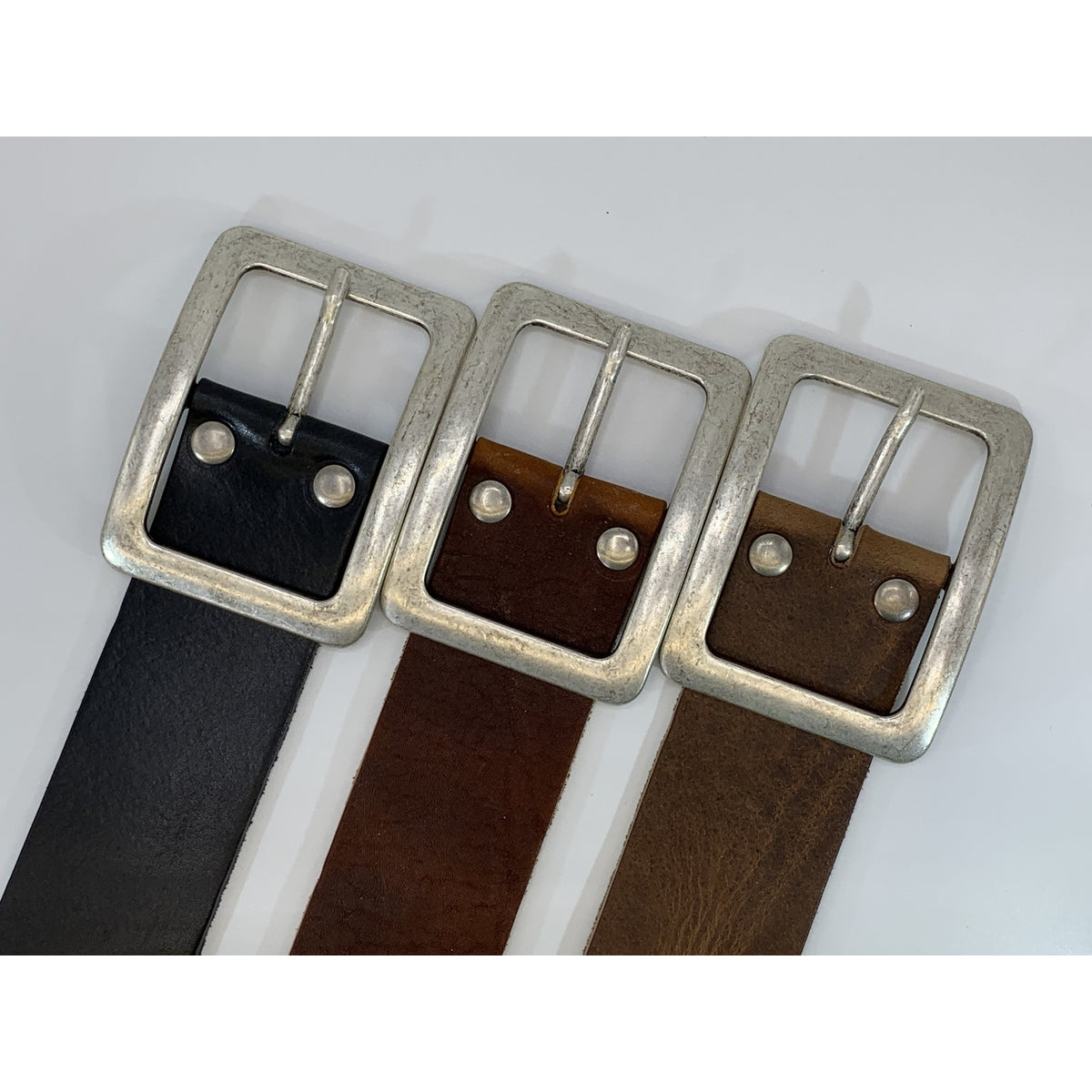 Cognac 5cm brede riem.