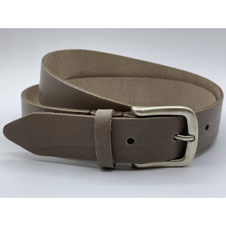 Taupe kinderriem 3cm breed.