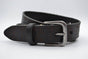 3cm zwarte kinder riem met vlekprint
