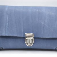 Blauw festival tasje maat XS