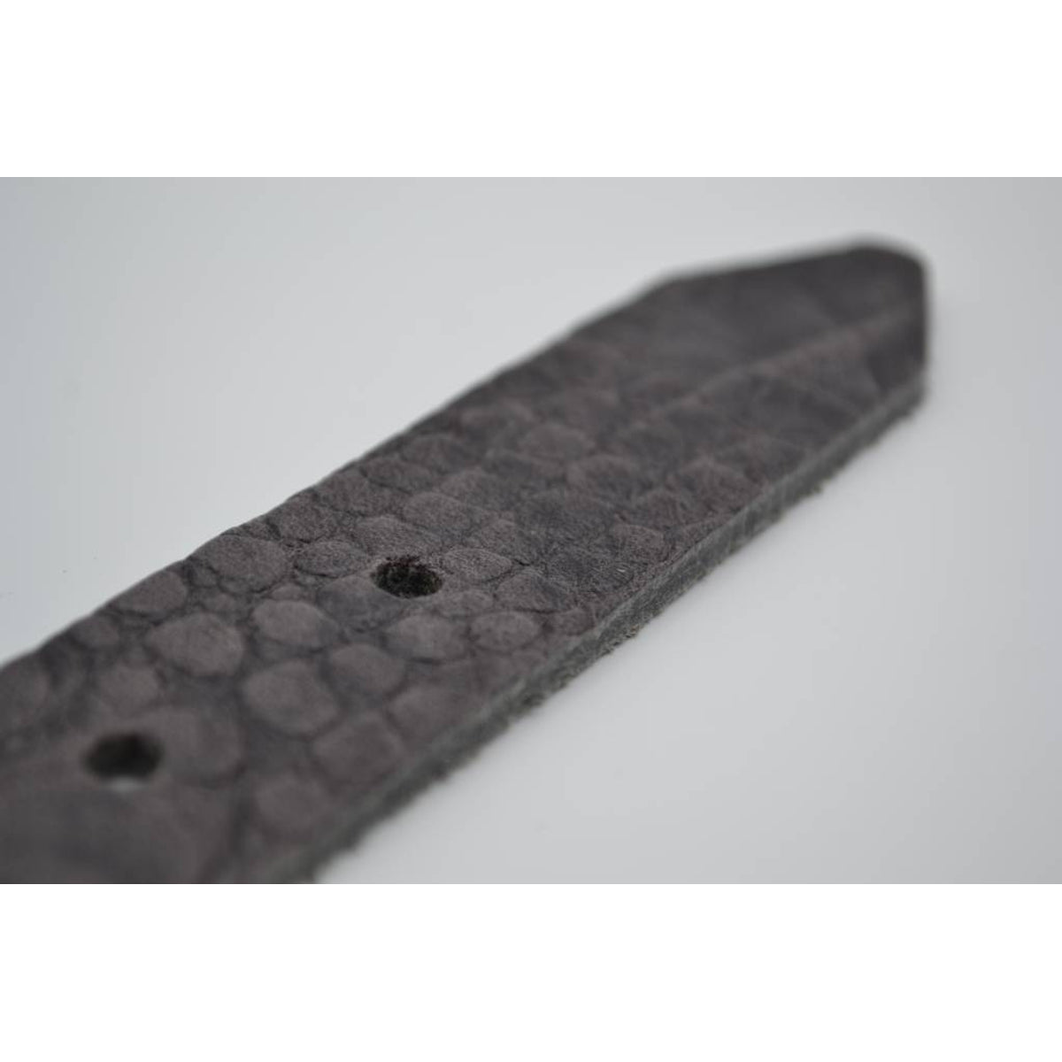 3cm grijze italiaans volnerf lederen casual riem