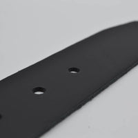 4,5cm echt lederen casual zwarte riem.
