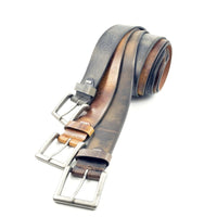 Vette bruine riem van Alberto.