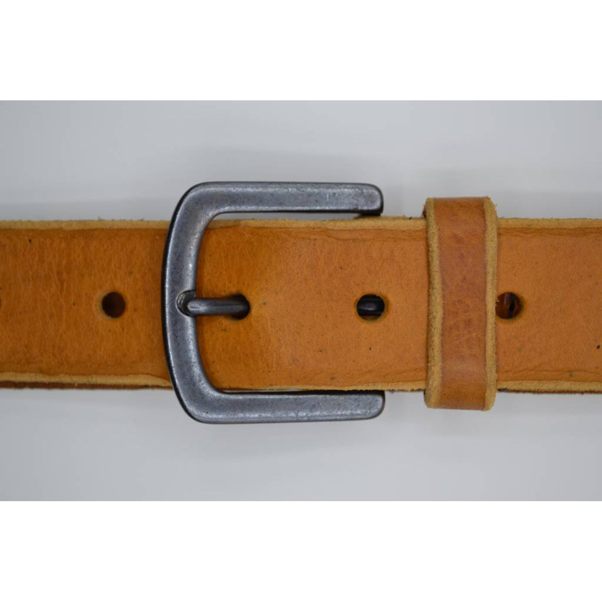 Cognac italiaans lederen casual riem