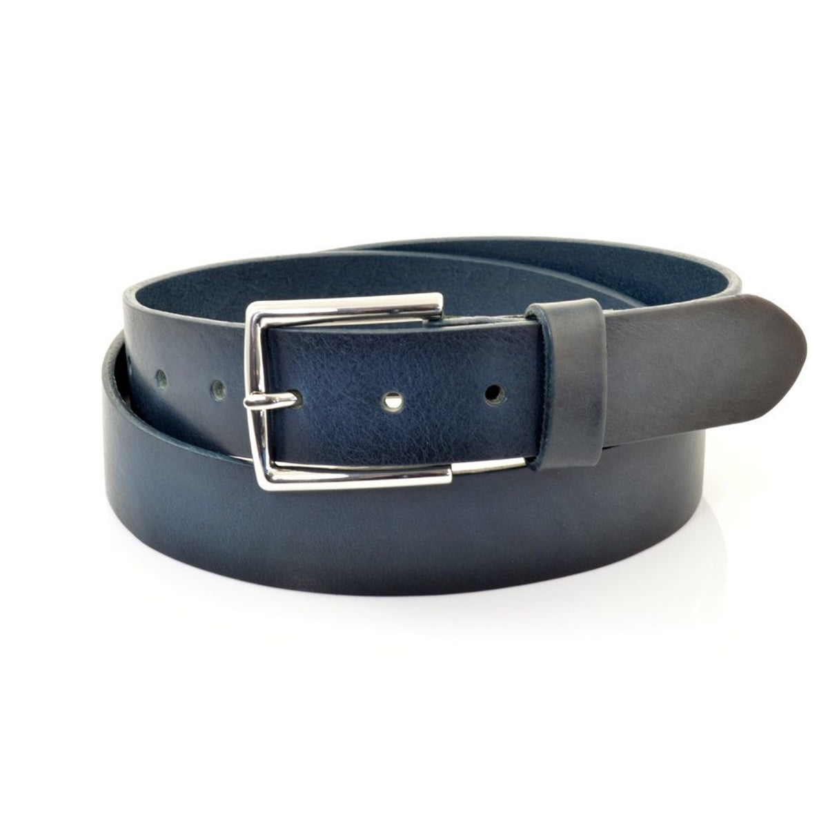 Blauwe 3,5 cm brede Vespa riem. 