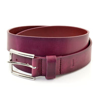 Paarse 3,5 cm brede Vespa riem.   