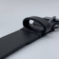 Zwarte stoere kinderriem