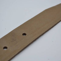 split lederen taupe dames/heren riem