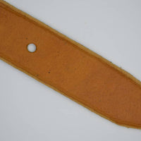 Cognac italiaans lederen casual riem