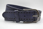 4cm blauwe diep gelaserde volnerf riem