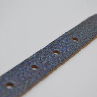 Used look disco echt lederen kinder riem 
