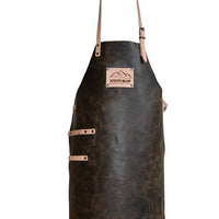 BBQ Schort Scottsbluf zwart/tan used look