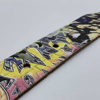 Stoere kinderriem met graffity print