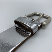 Zilver kleurige riem van 3cm breed