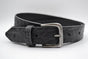 3cm zwarte italiaans volnerf lederen casual riem