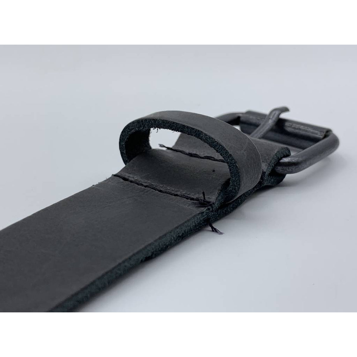 Antraciet stoere kinderriem 