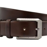 Bruine gladde nette riem. 