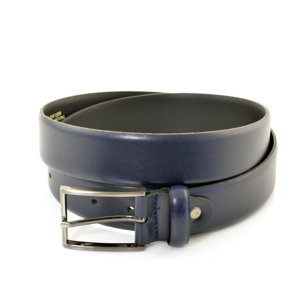 Blauwe 3.5cm brede nette riem
