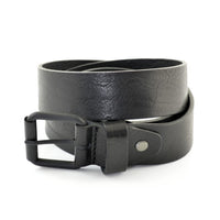 stoere 3.5cm brede jeans riem met een gave structuur.