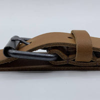 Cognac stoere kinderriem