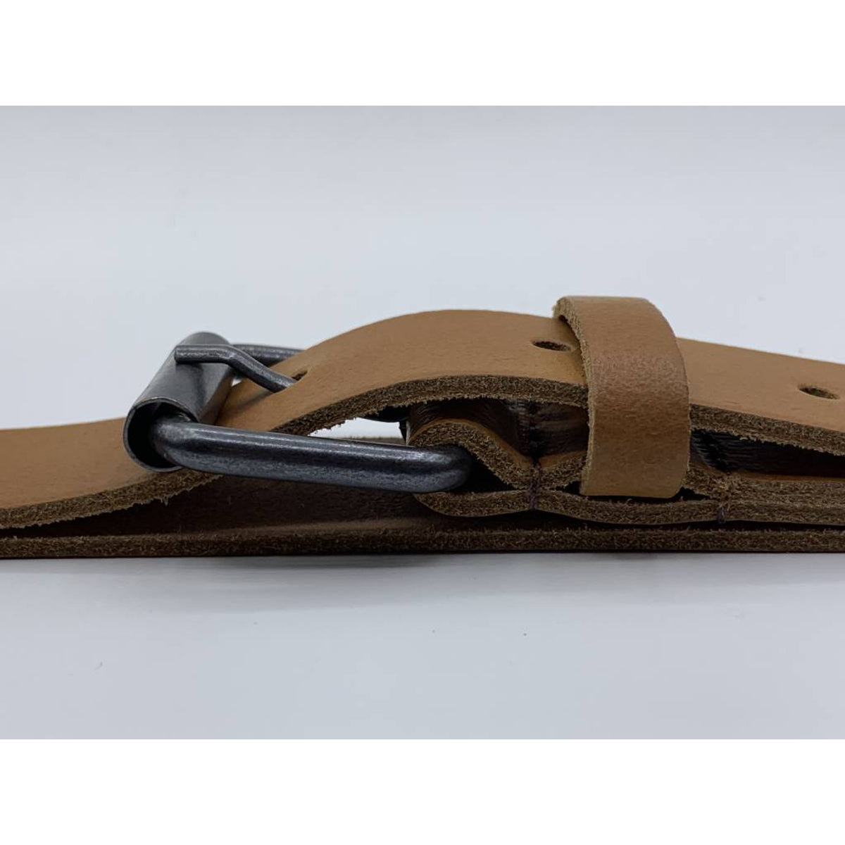 Cognac stoere kinderriem