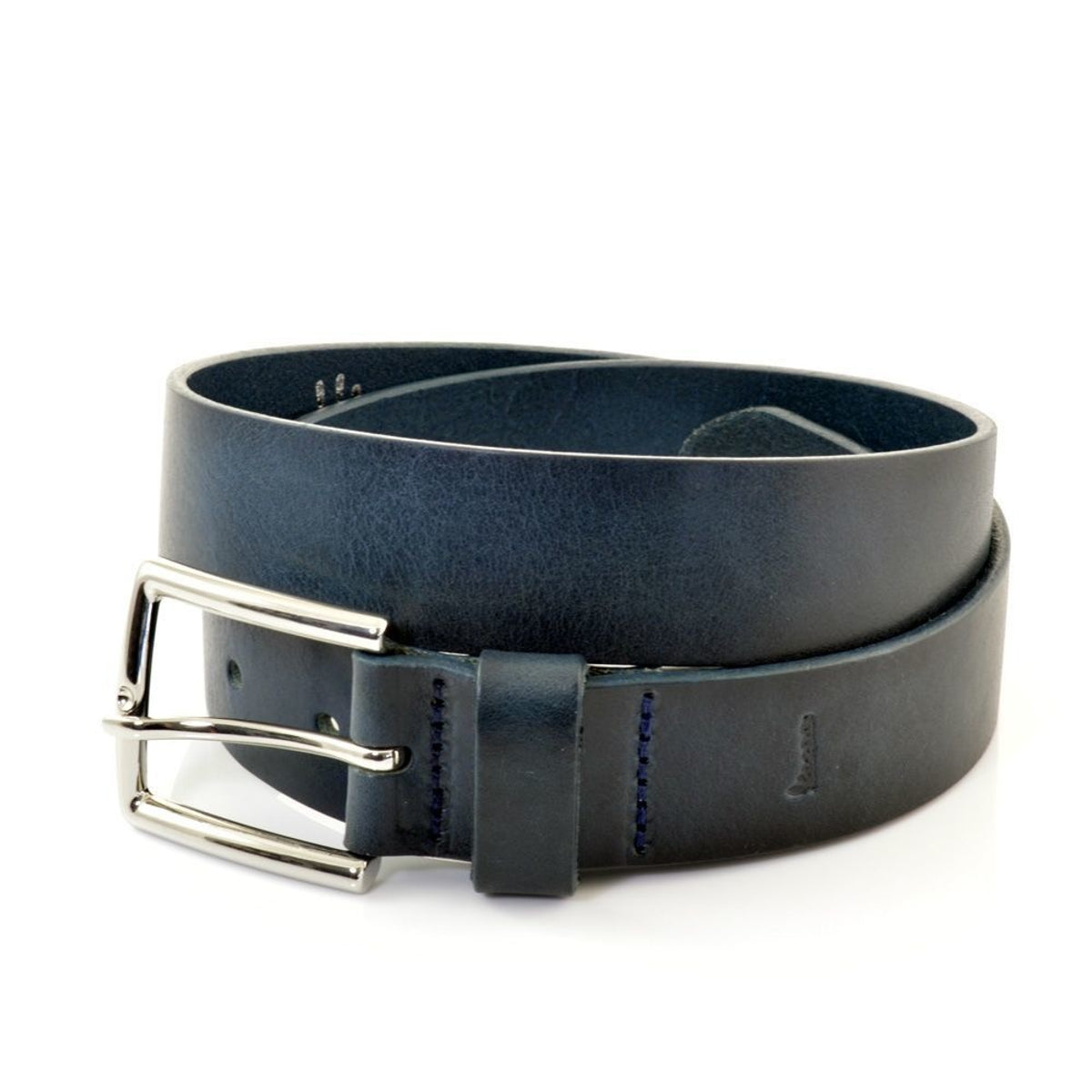 Blauwe 3,5 cm brede Vespa riem. 
