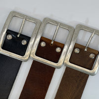 Zwarte 5cm brede riem