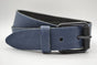 split lederen blauwe casual dames/heren riem