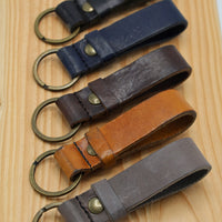 Vintage Sleutelhanger met naam of logo